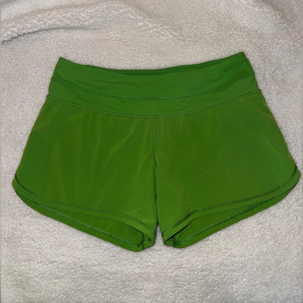 Lululemon Athletica Green Athletic Shorts